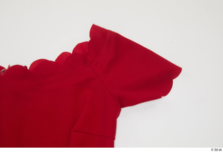 Clothes  308 clothing drape red short dress 0004.jpg